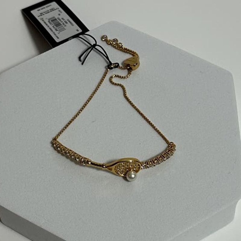 Kate Spade Kate Spade Queen Of The Court Tennis Slider Bracelet Size ONE SIZE - 4 Thumbnail