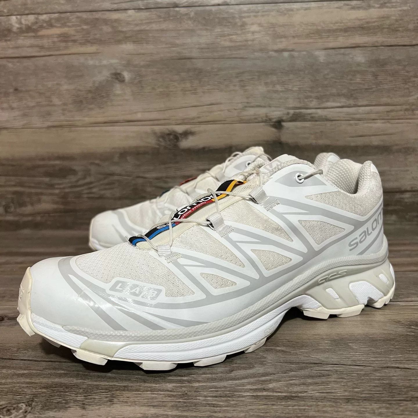 Salomon Salomon White Hoodie 41 Men Size US M / EU 48-50 / 2 - 1 Thumbnail