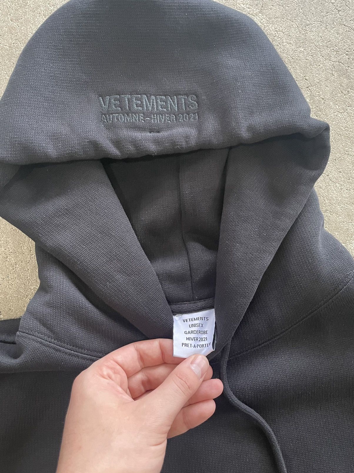 Vetements Vetements Oversized Hoodie Size US S / EU 44-46 / 1 - 5 Thumbnail