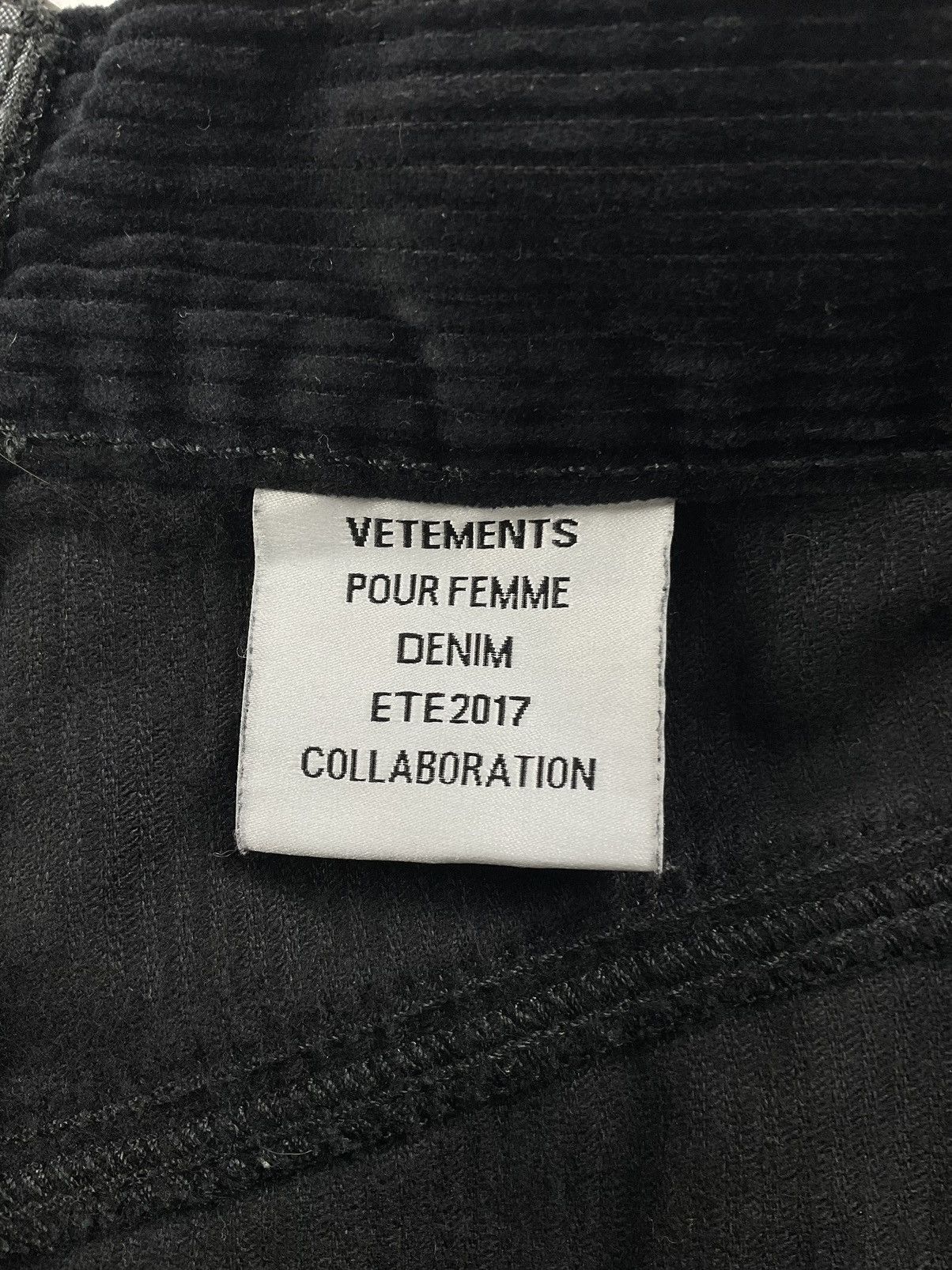 Vetements Vetements x Levis S/S'17 Reconstructed Zip Pants Size 26" / US 2 / IT 38 - 12 Thumbnail