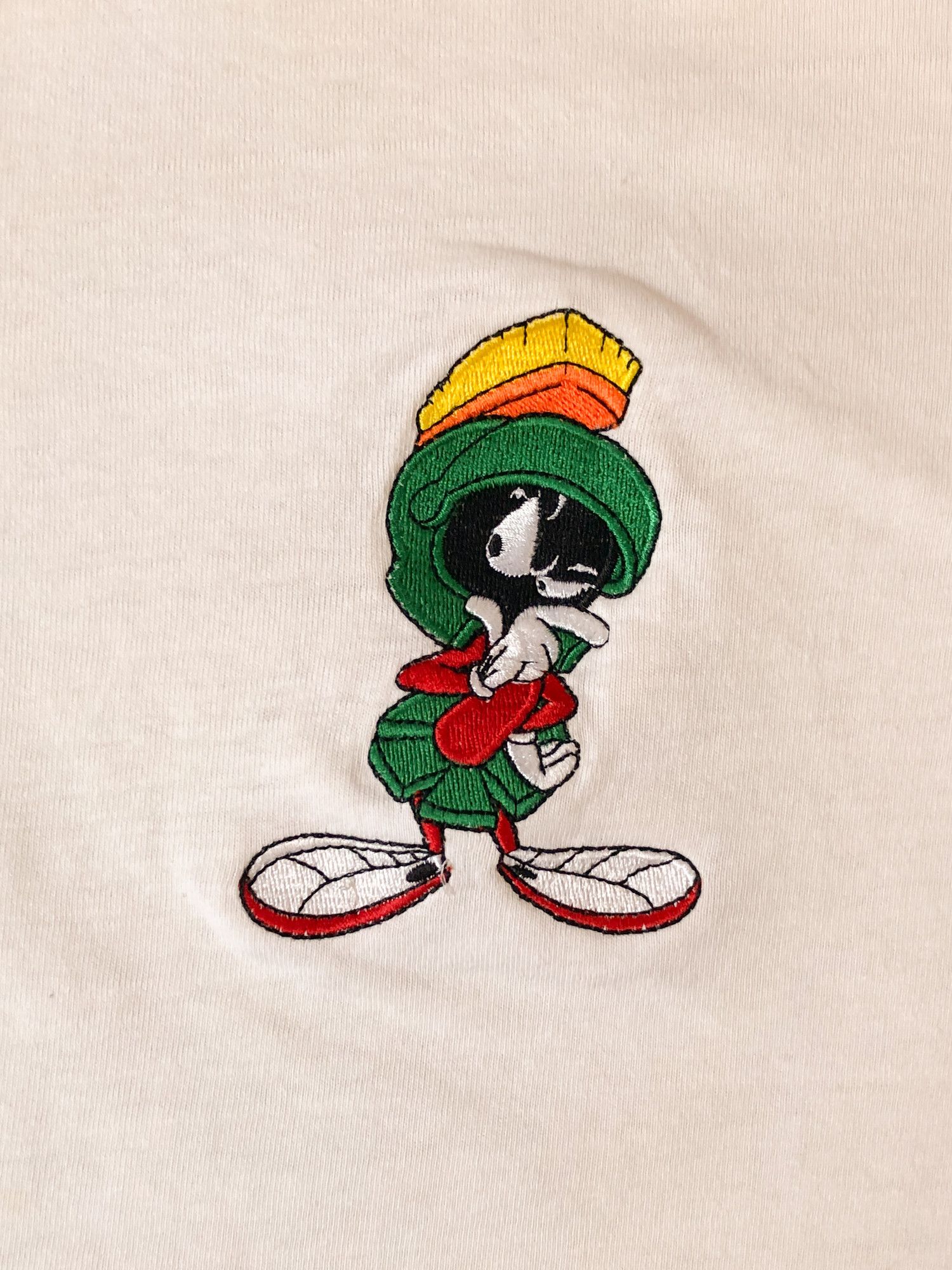 Cartoon Network 1993 Single Stitch Marvin the Martian Looney Tunes T-Shirt Size US L / EU 52-54 / 3 - 2 Thumbnail