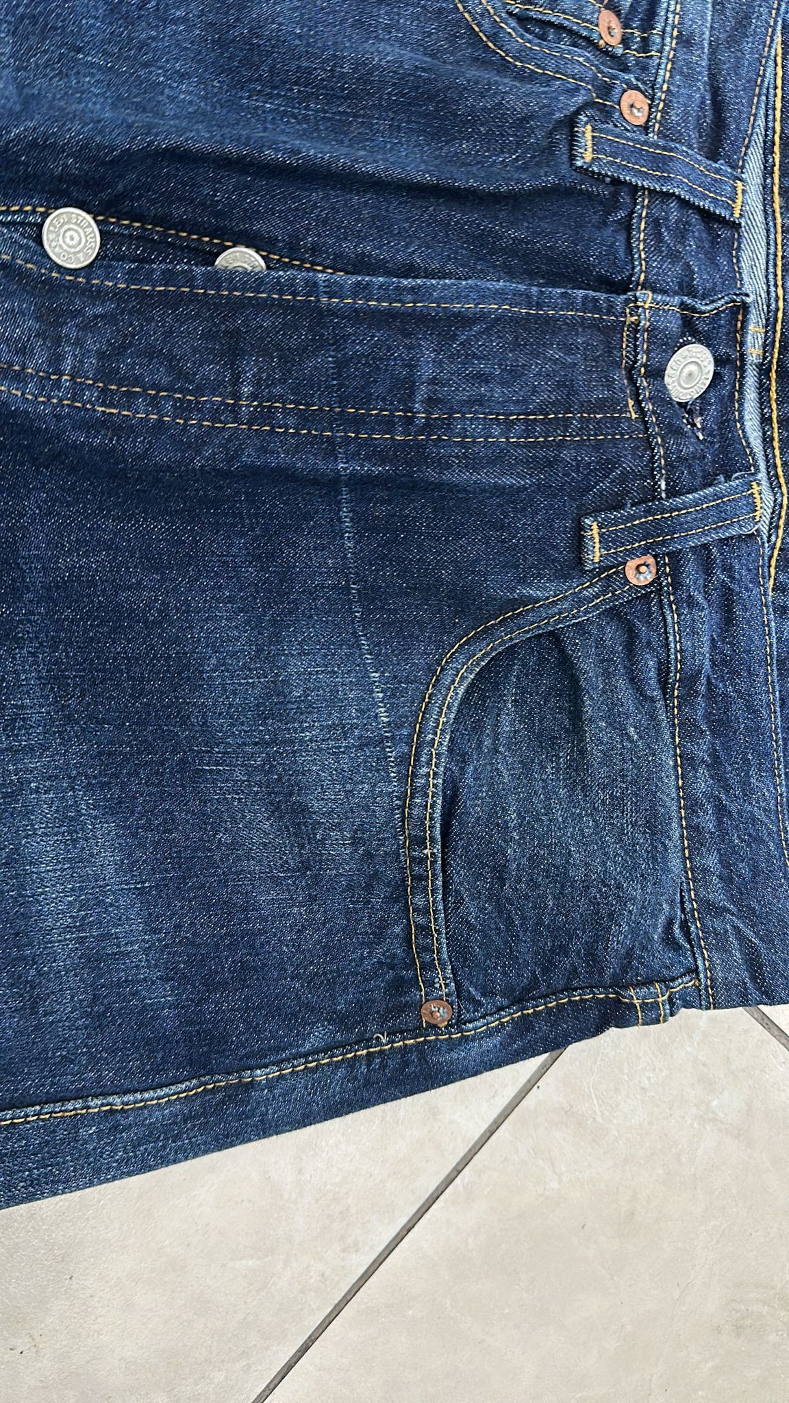 Levi's Vintage Clothing LVC Levi's Vintage Clothing 1947 501XX BigE Selvedge Jeans Size US 33 - 6 Thumbnail