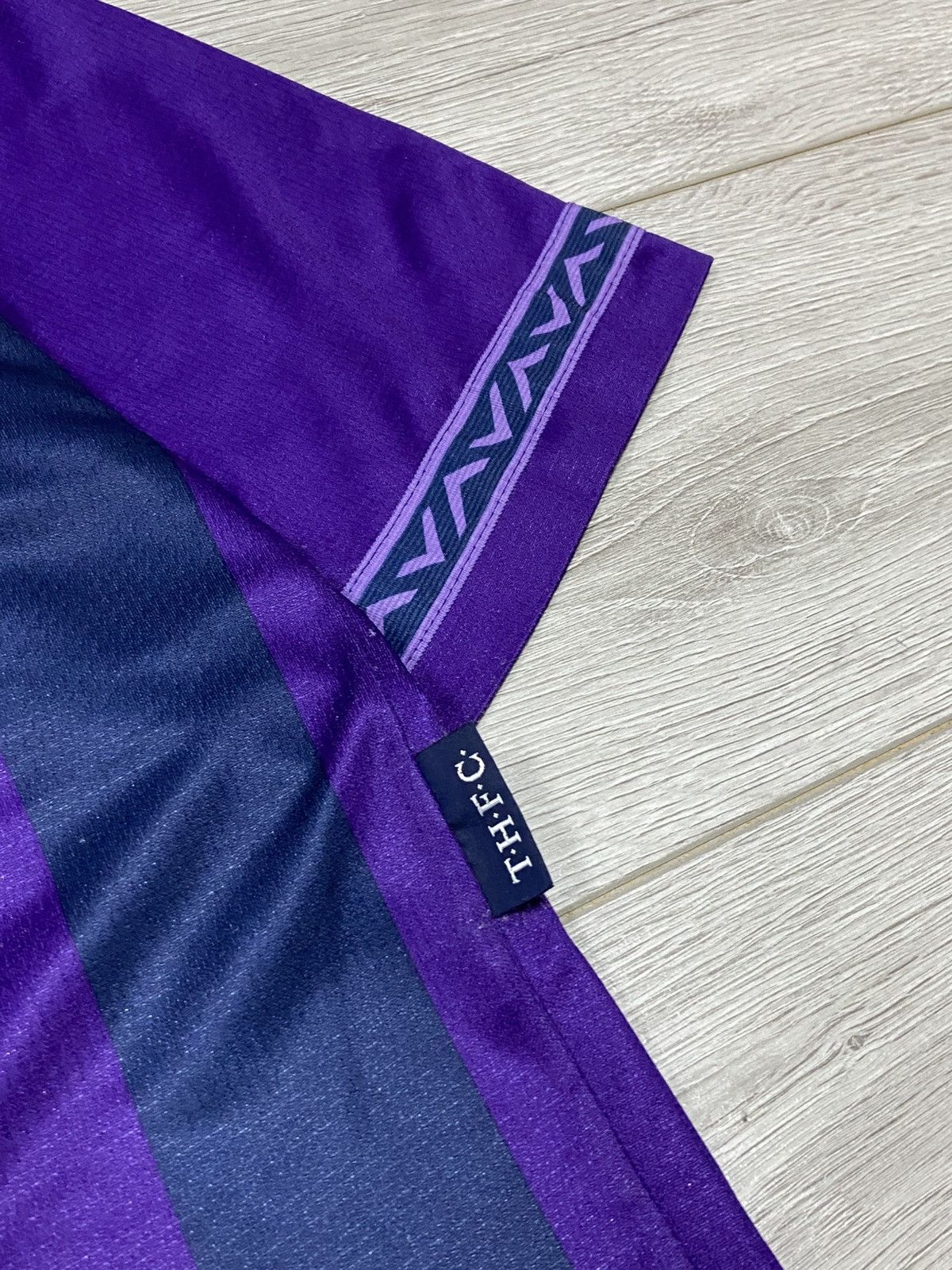 Vintage Pony Tottenham hp 1998 1999 away soccer jersey football Size US L / EU 52-54 / 3 - 4 Thumbnail