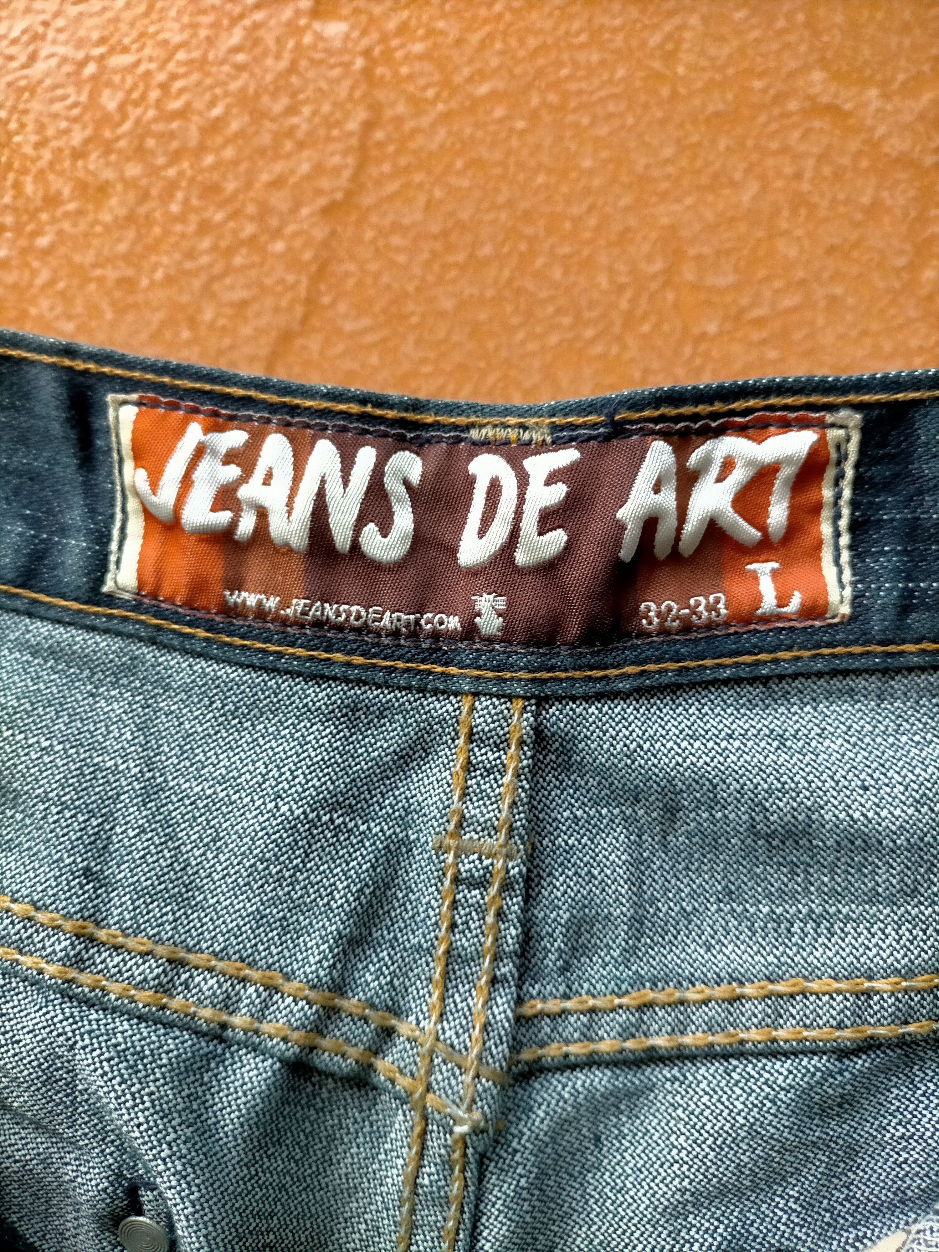 If Six Was Nine × Japanese Brand Jeans De Art Multipocket Cargo Punk Style Denim Pants Size US 32 / EU 48 - 25 Thumbnail