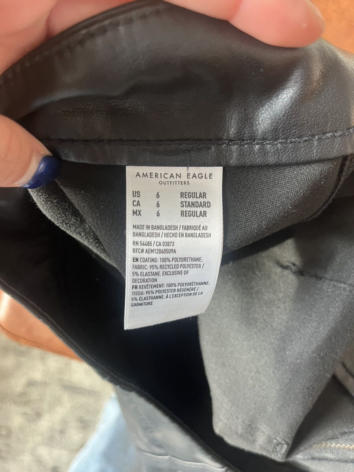 American Eagle Outfitters Black skirt Size 28" / US 6 / IT 42 - 4 Thumbnail
