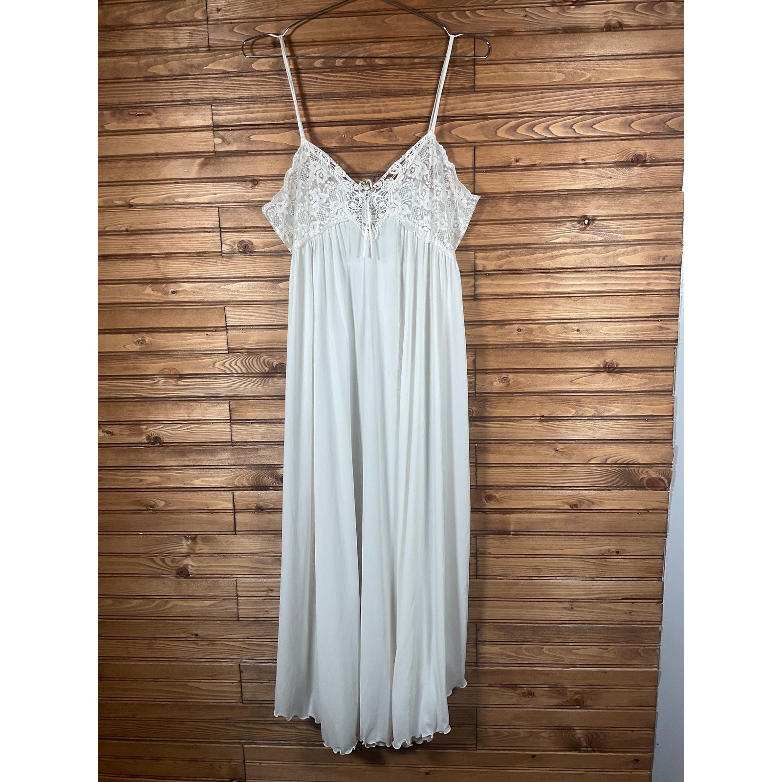 Other Chiffon Petites Vintage Sleepwear Lace Flower Ribbon Center Size M / US 6-8 / IT 42-44 - 1 Thumbnail