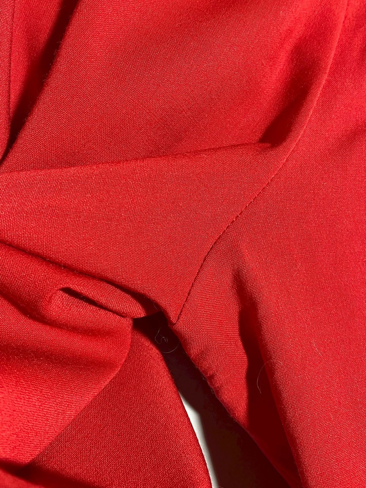 Versace Gianni Versace Vintage 90s Hot Red Classic Pants Size 27" / US 4 / IT 40 - 9 Thumbnail
