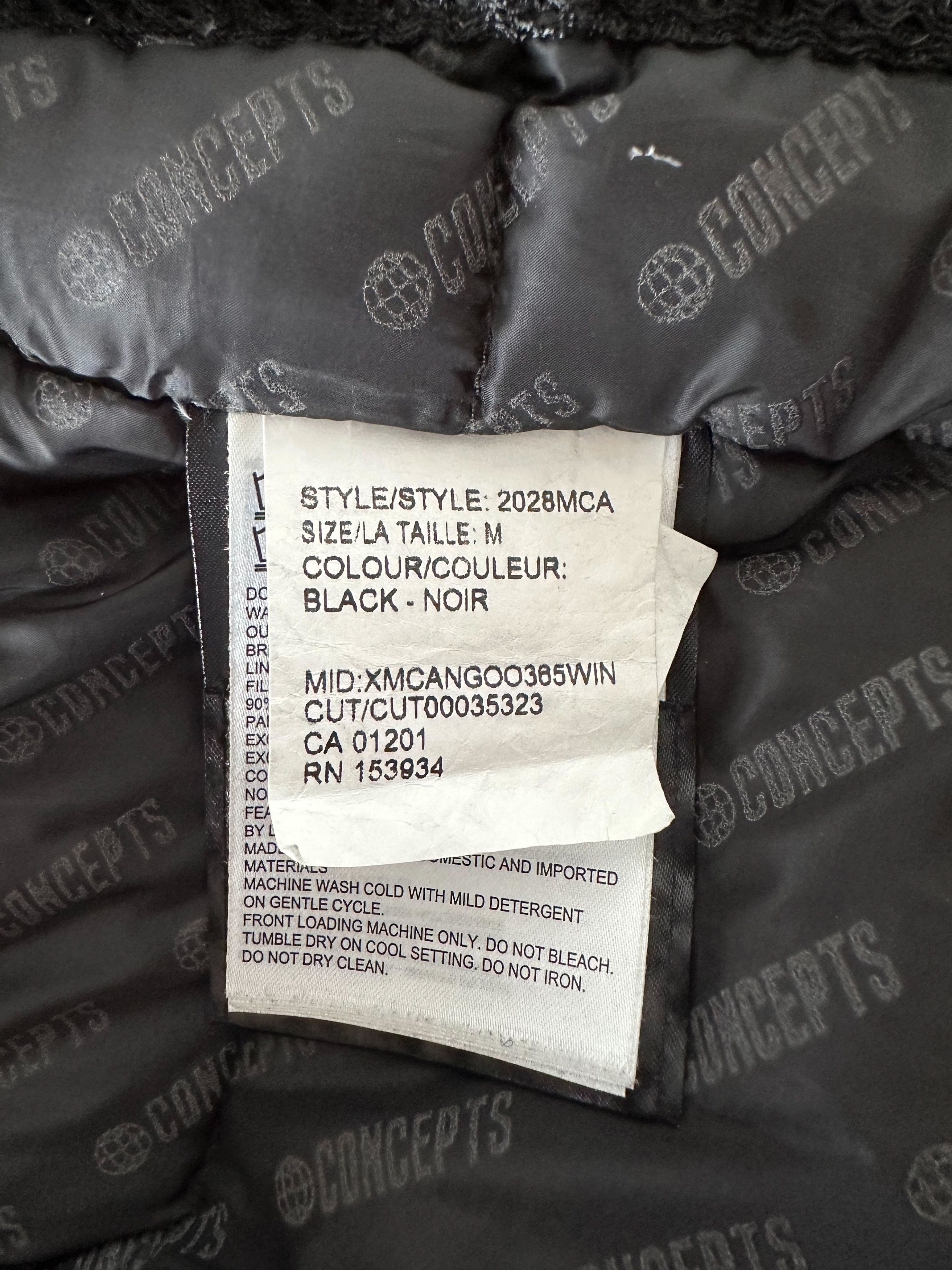 CNCPTS × Canada Goose Canada Goose Concepts Black Reflective Patches Denary Jacket Size US M / EU 48-50 / 2 - 8 Thumbnail