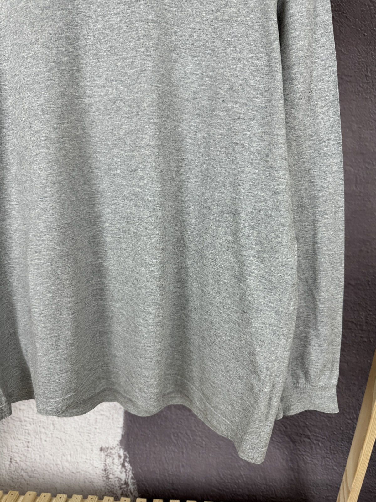 Lacoste × Vintage Chemise Lacoste vintage grey turtleneck long sleeve sweater Size US XL / EU 56 / 4 - 5 Thumbnail