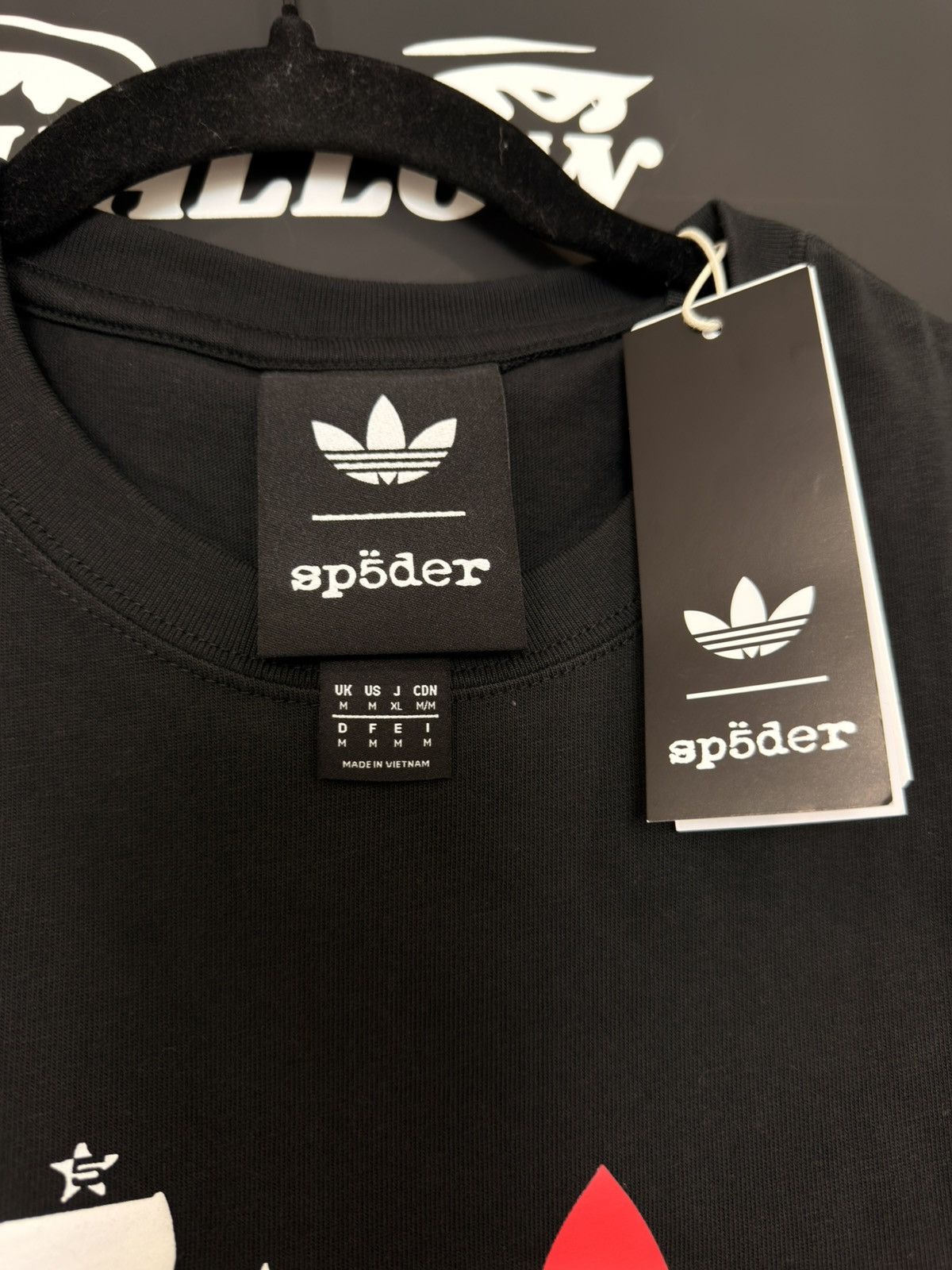 Sp5der SP5DER X Adidas Tee Size US M / EU 48-50 / 2 - 3 Thumbnail