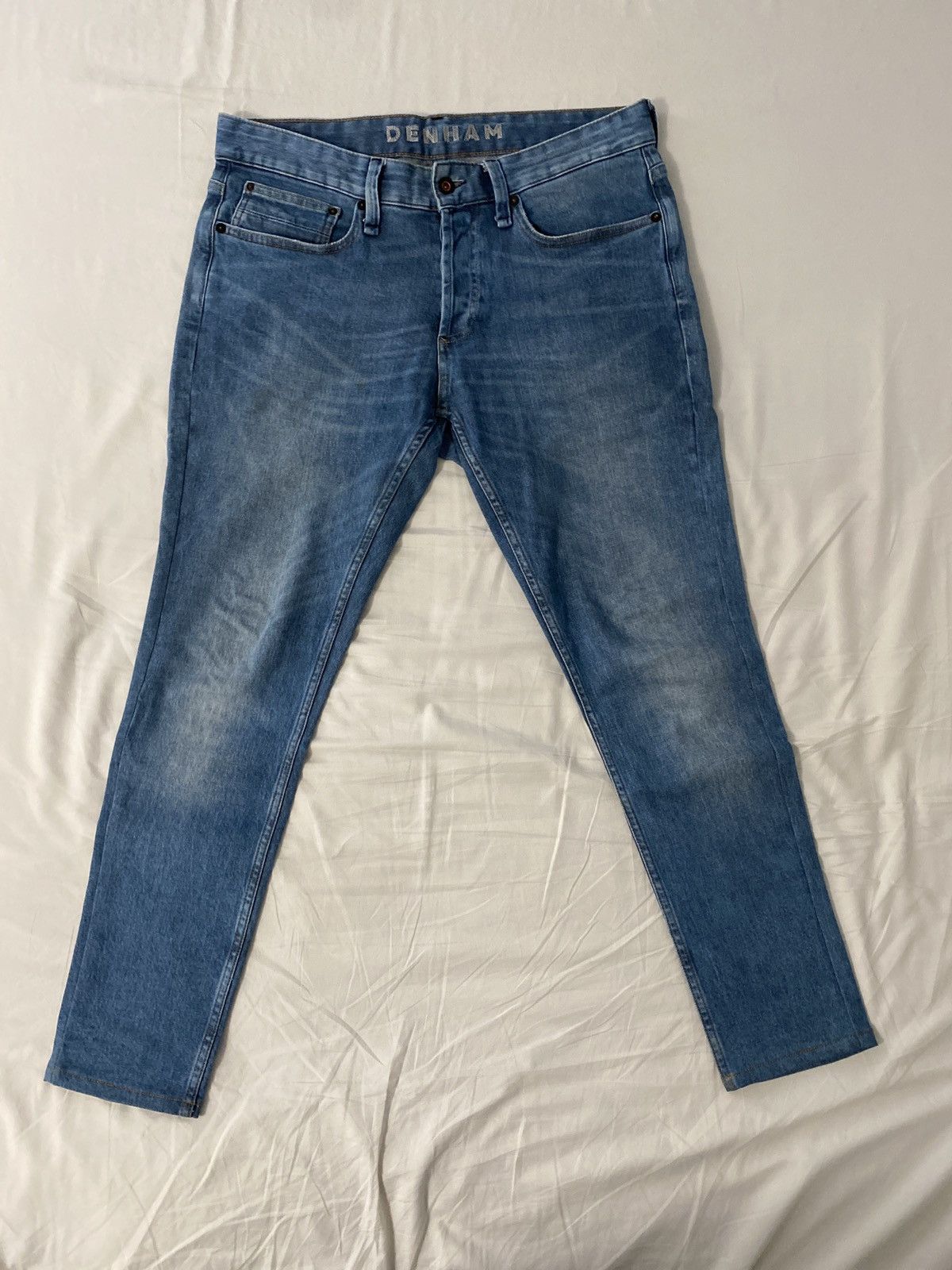 DENHAM Denham Slim Fit Blue Jean Size US 33 - 1 Thumbnail