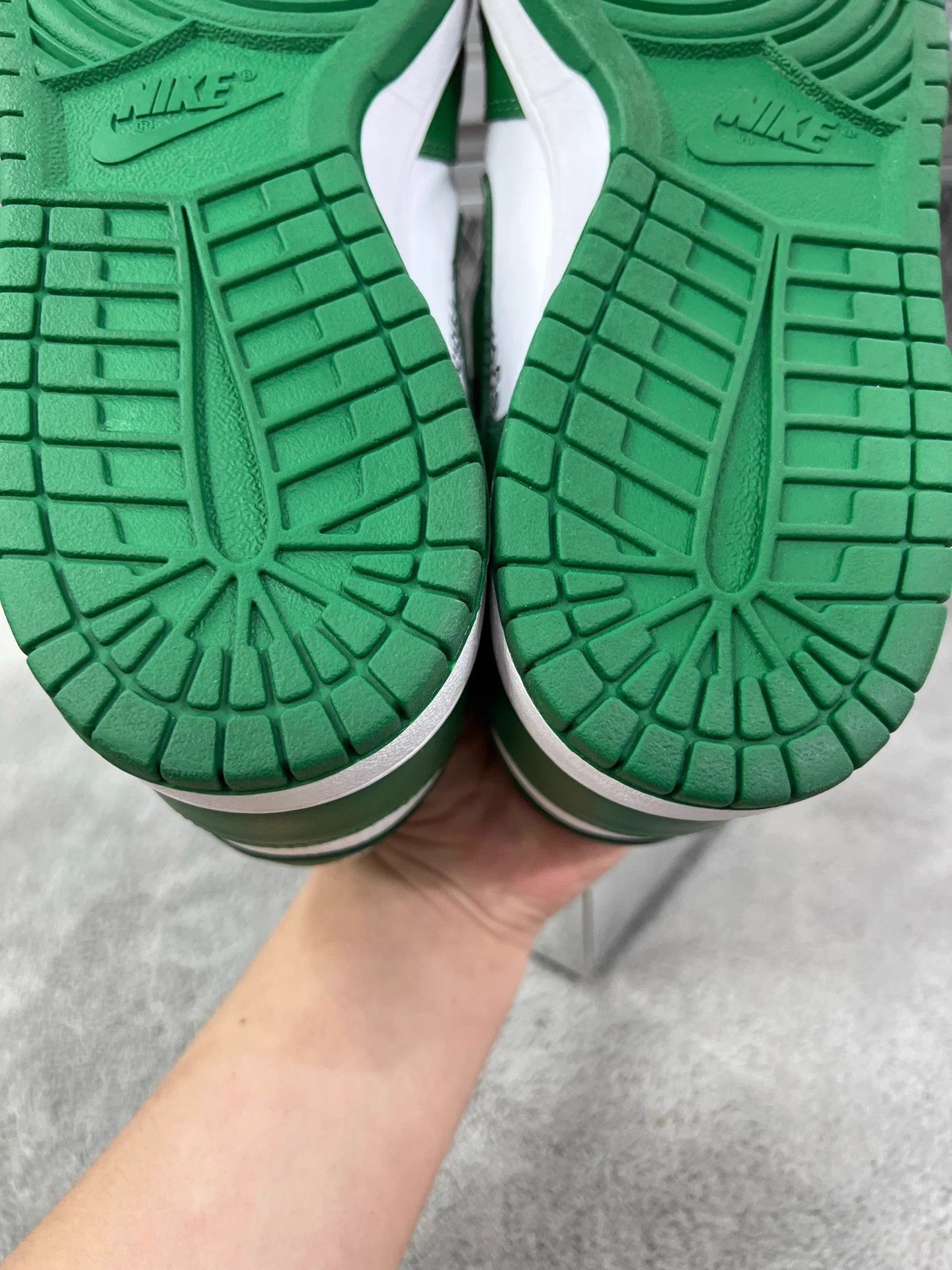 Nike OFF-WHITE x Nike Dunk White Green Like New Size 45 Size US 12 / EU 45 - 6 Thumbnail
