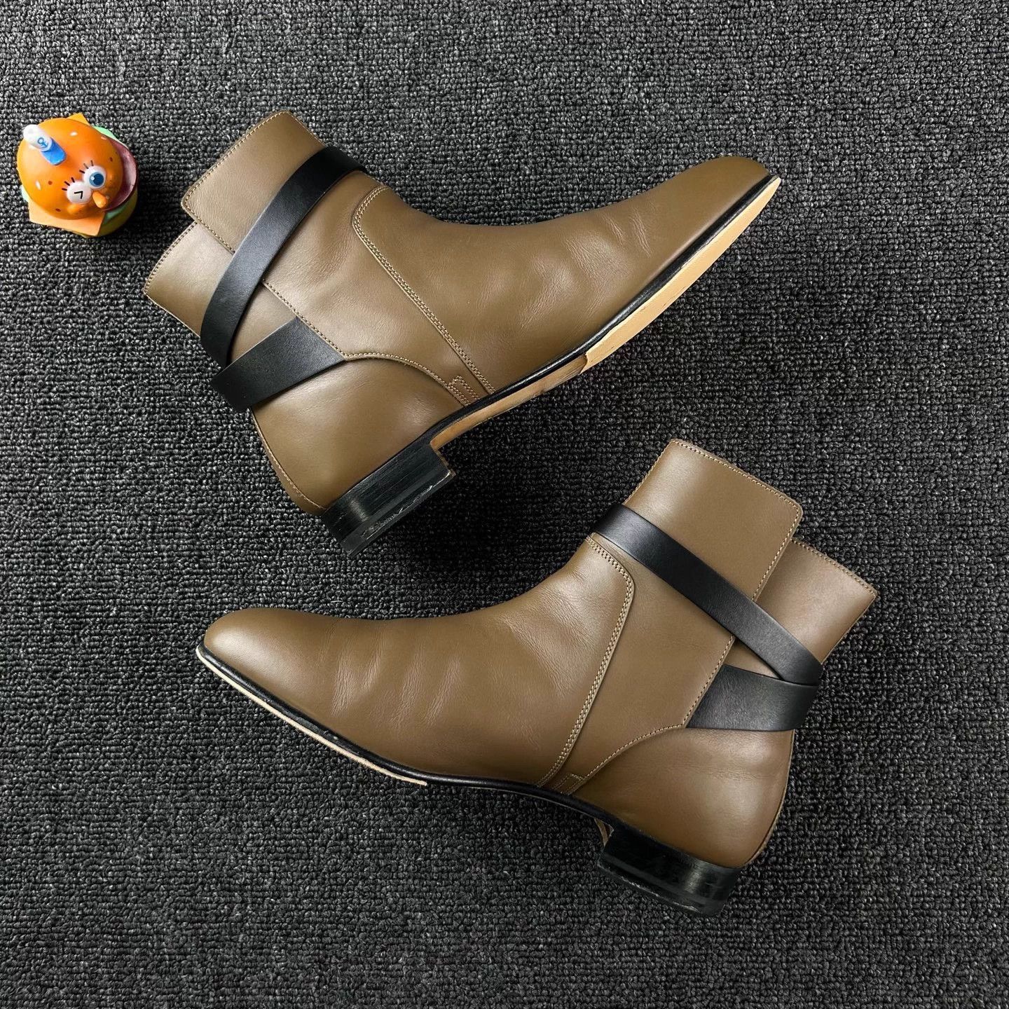 Hermes Hermes brown short boots EU36 Kelly lock Size US 5 / IT 35 - 3 Thumbnail