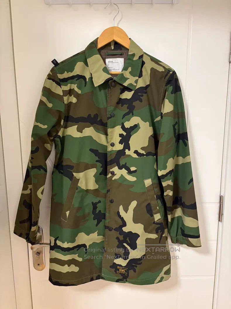 Wtaps Wtaps Camouflage trench coat Size US M / EU 48-50 / 2 - 1 Thumbnail