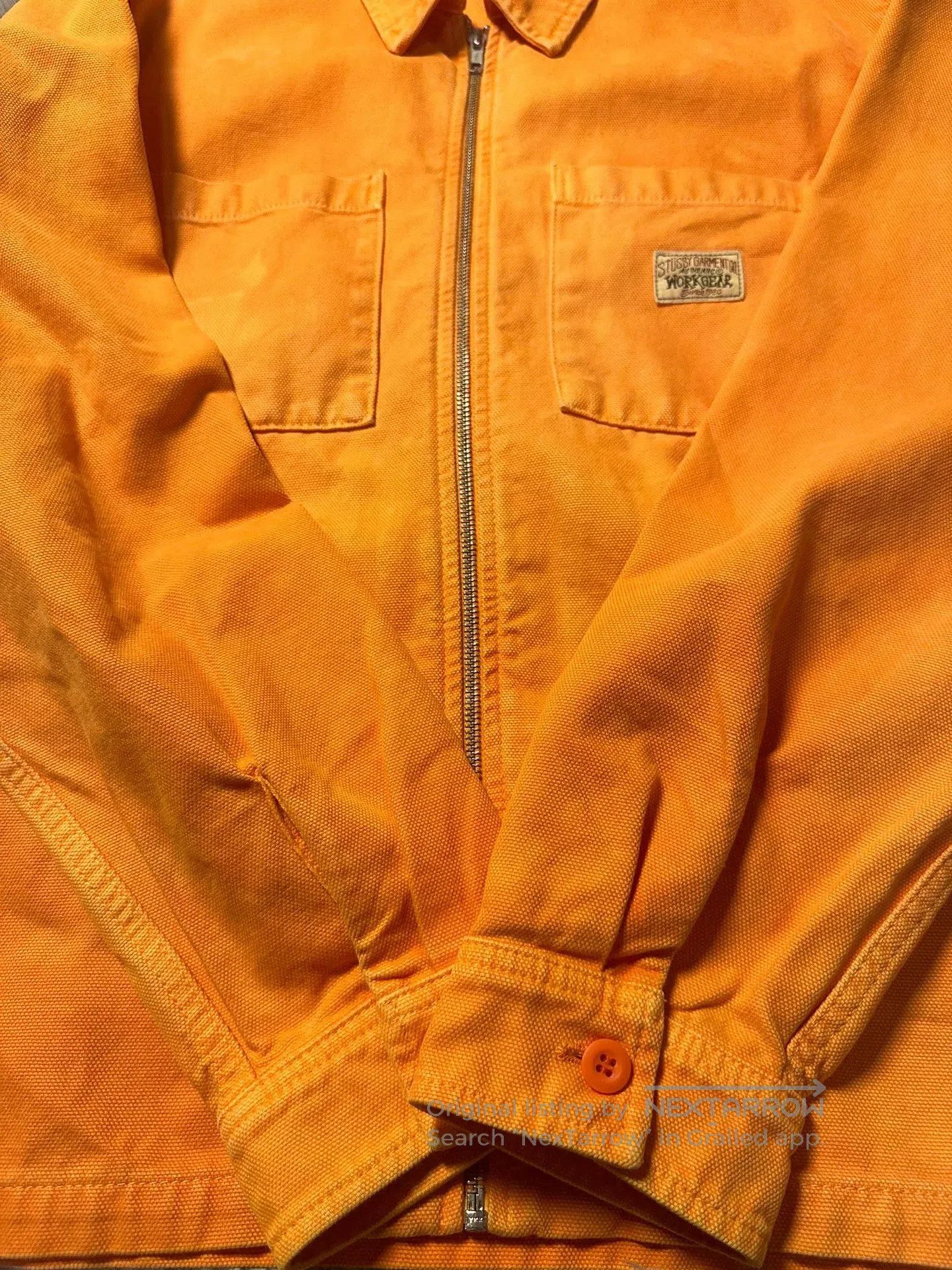 Stussy Stussy FW22 Men's Washed Work Jacket. Size US M / EU 48-50 / 2 - 3 Thumbnail