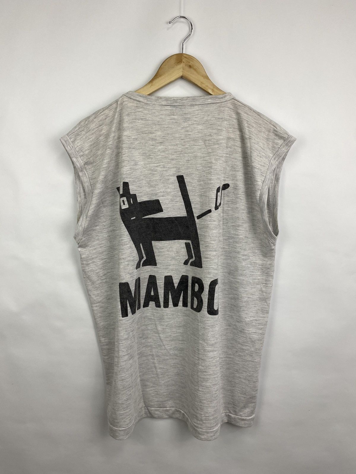 Mambo 🇺🇸 Vintage 90s Mambo Allan Dog Rare Surf Big Logo Tee Retro Size US XL / EU 56 / 4 - 2 Thumbnail