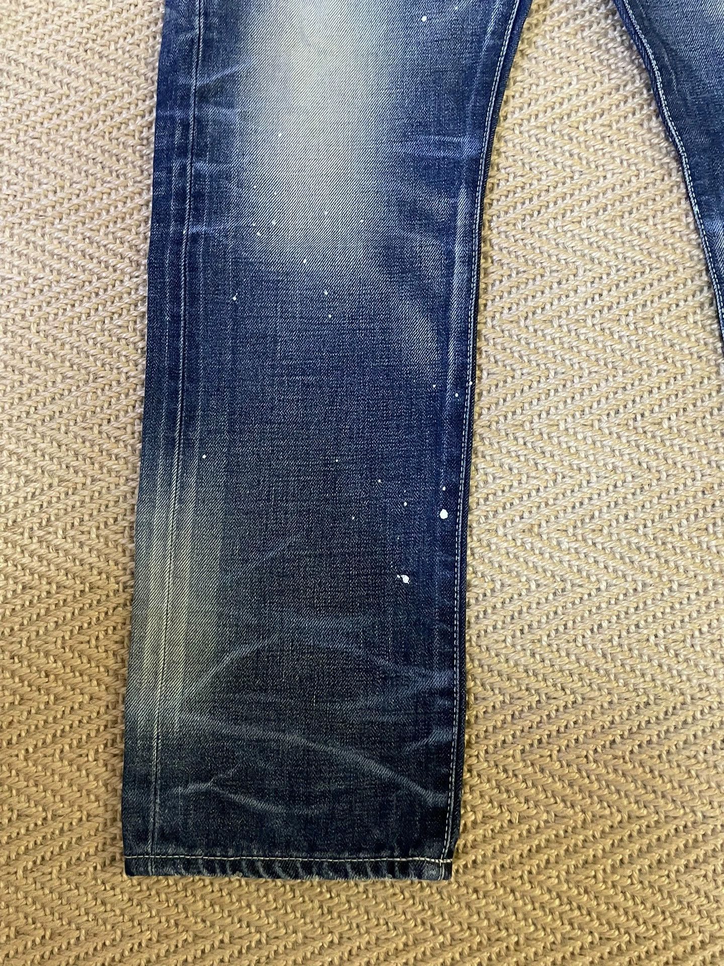 Fragment Design Fragment x Vanquish Violent Wash Ink Jeans W32 New Size US 32 / EU 48 - 4 Thumbnail