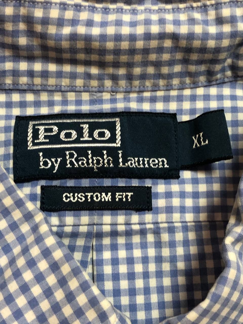 Polo Ralph Lauren Polo Ralph Lauren Button Up Casual Logo Checked Size US XL / EU 56 / 4 - 3 Thumbnail