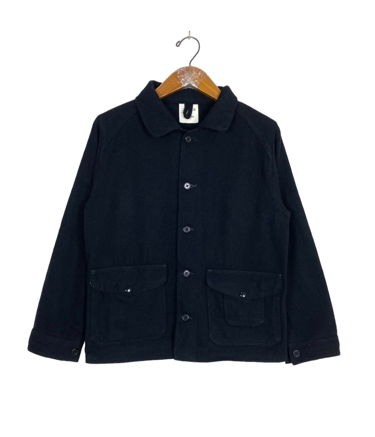 Japanese Brand Rare‼️ Medio Quadro Wool Jacket Made in Japan Size US S / EU 44-46 / 1 - 1 Thumbnail