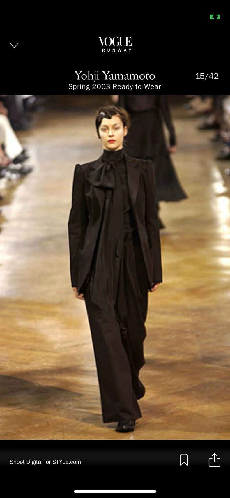 Yohji Yamamoto Yohji Yamamoto 03 Spring/Summer Women's Classic Wide Leg P Size 25" / US 0 / IT 36 - 1 Thumbnail