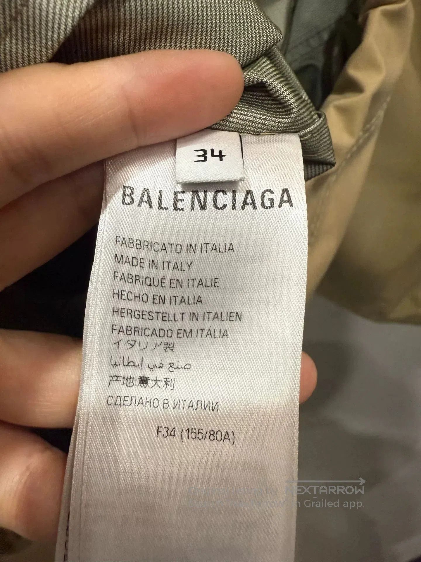 Balenciaga Balenciaga Size 34 Hooded Jacket. Size XXS / US 00 / IT 34 - 4 Thumbnail