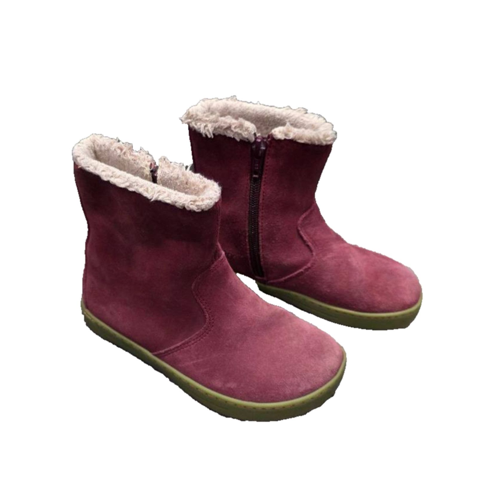 Birkenstock Birkenstock Lille Lined Bots Red Zip Up Kids Size 29 S000054 Size US 4.5 / IT 34.5 - 1 Thumbnail