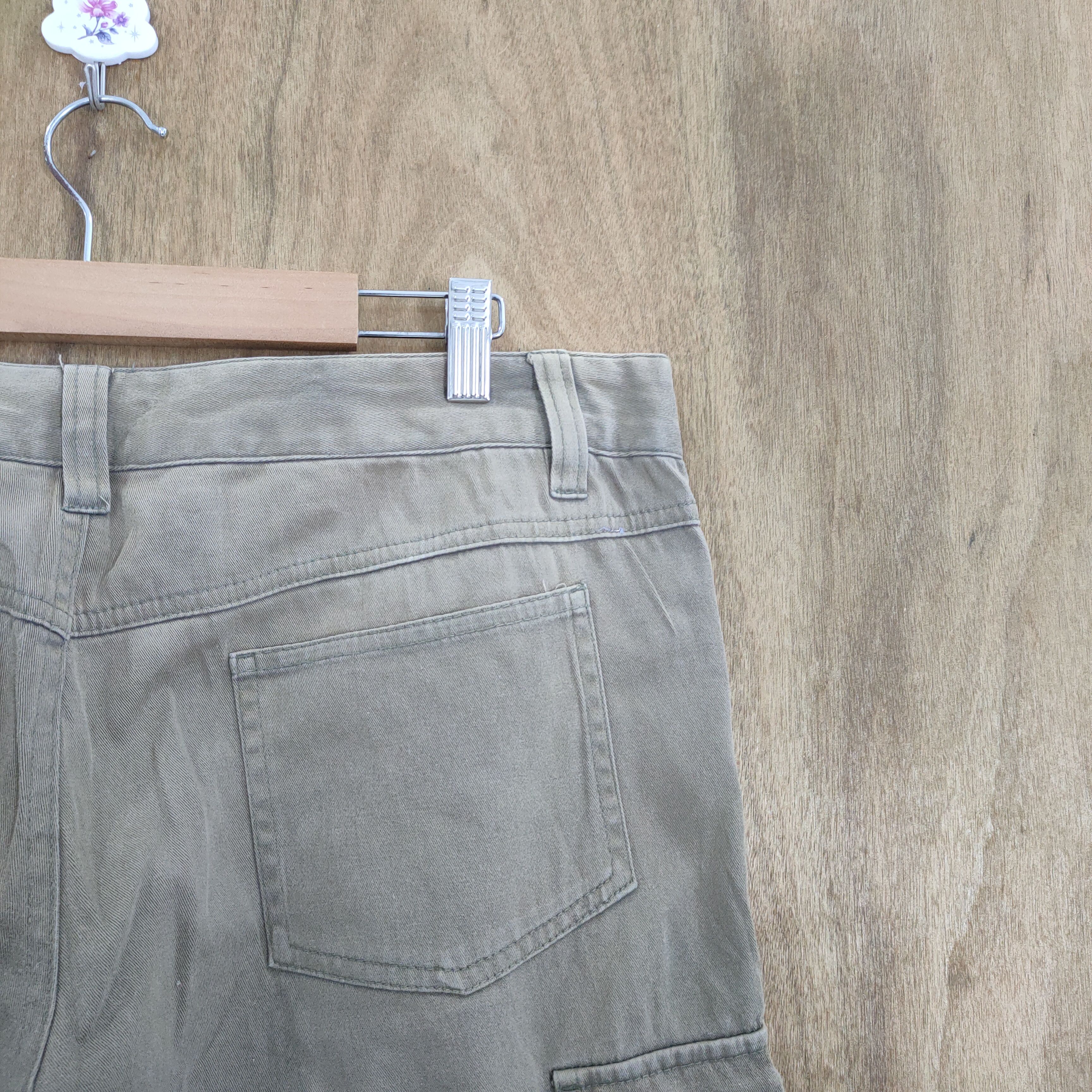 Japanese Brand VINTAGE JAPANESE PLG FADED CARGO PANTS Size US 34 / EU 50 - 10 Thumbnail