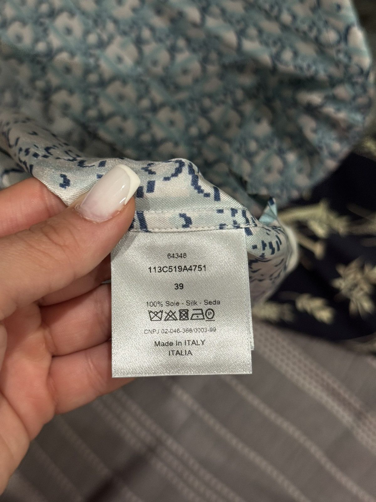Dior Dior Oblique Short-Sleeve Shirt Size US S / EU 44-46 / 1 - 5 Thumbnail