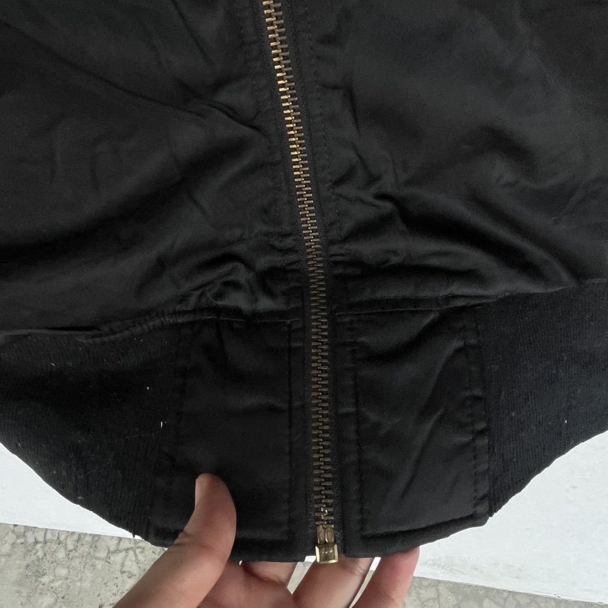 Other Vintage Black Bomber Jacket With Orange Lining Size M Size US M / EU 48-50 / 2 - 7 Thumbnail