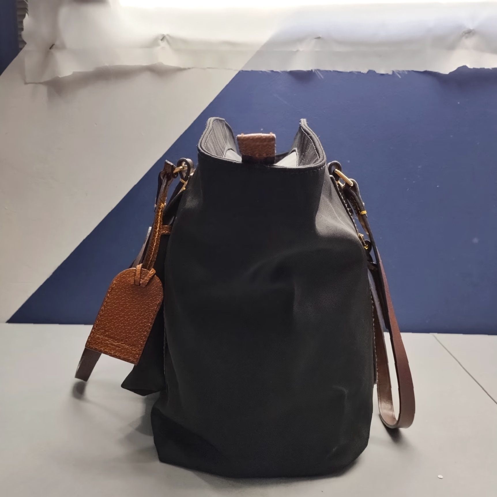Dooney & Bourke Dooney & Bourke Tote Bag Womens Black Brown Double Handles Magnetic Closure Size ONE SIZE - 3 Thumbnail