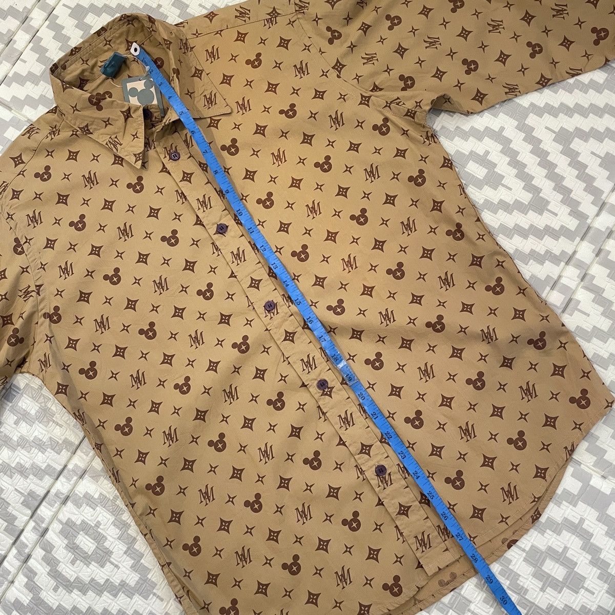 Mickey Unlimited Vintage mickey unlimited louis vuitton monogram design shirt Size US L / EU 52-54 / 3 - 10 Thumbnail
