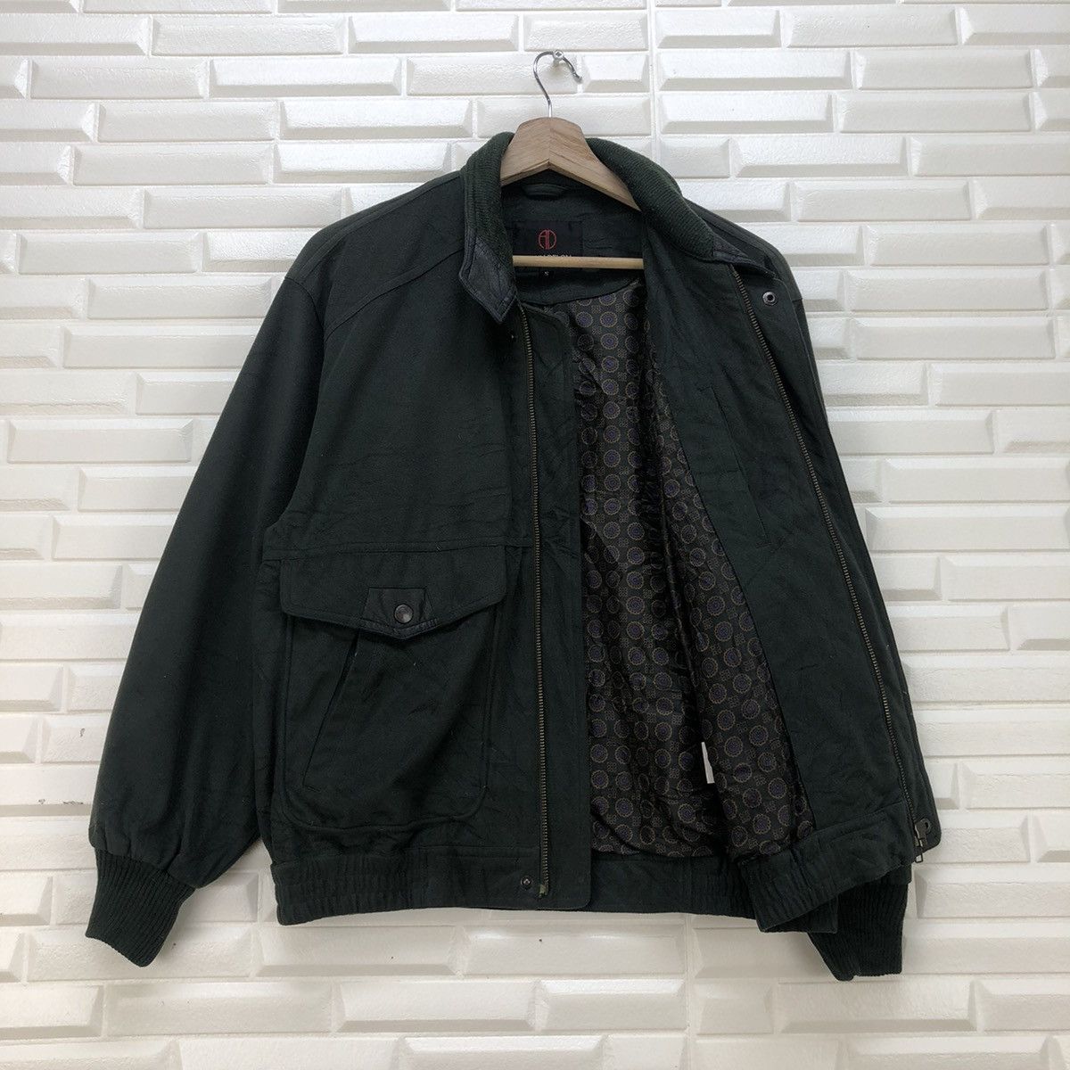 ALAIN DELON × Designer Alain Delon Bomber Jacket Size US S / EU 44-46 / 1 - 3 Thumbnail