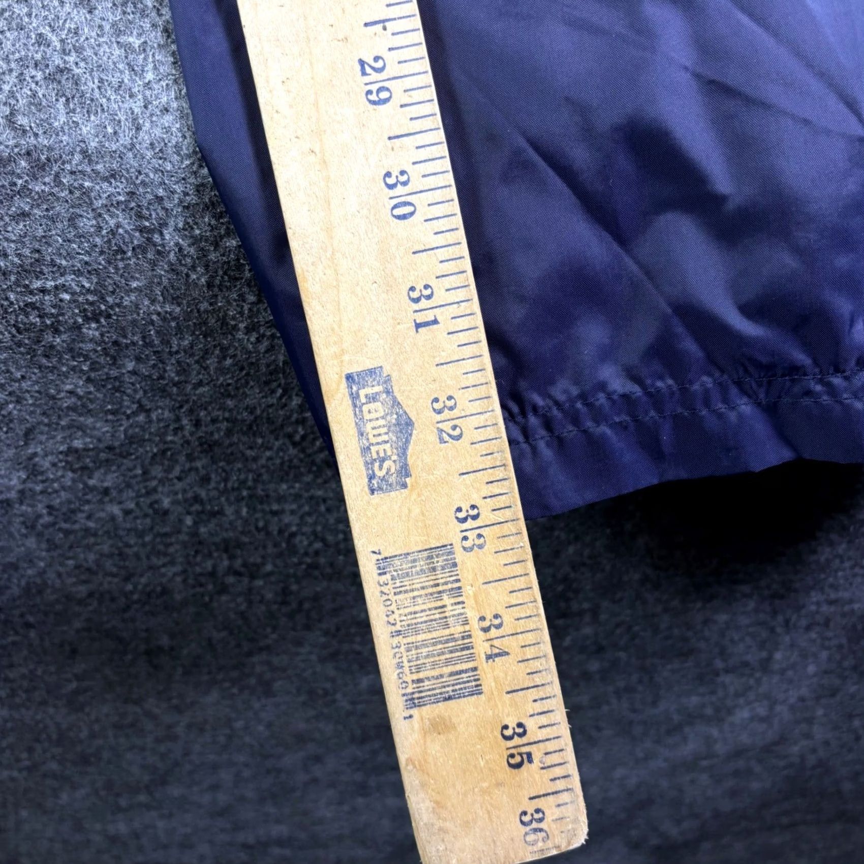Penn Savvy Penn State Nittany Lions Convertible Nylon Track Pants Navy Blue Mens XL Size US 36 / EU 52 - 6 Thumbnail