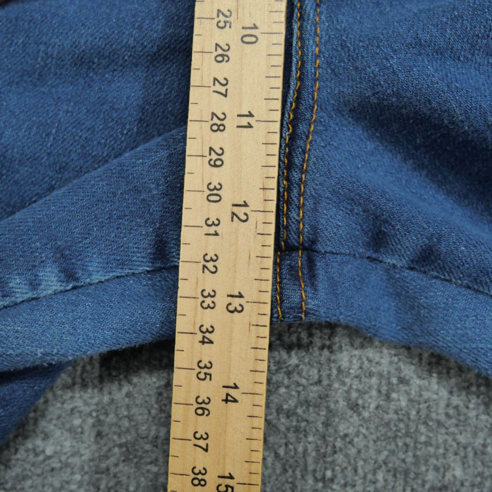 Levi's VINTAGE Levi's Jeans Womens 29x32 Blue Denim Pants Stretch Waist High Rise 80s Jeans Women Size 29" - 7 Thumbnail