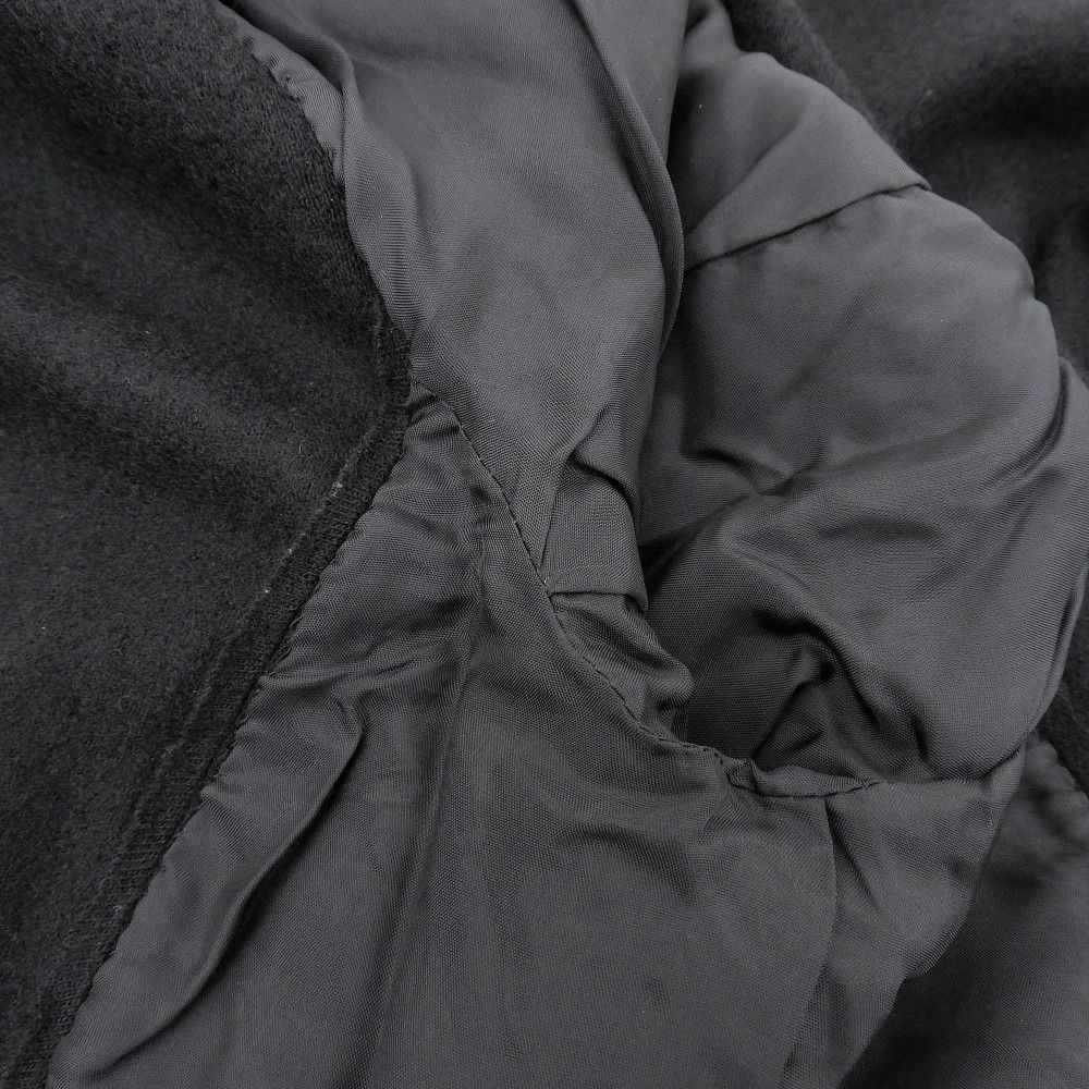 Yohji Yamamoto Yohji Yamamoto Wool Bicolor Sleeve Modified Gown Jacket Size US S / EU 44-46 / 1 - 6 Thumbnail