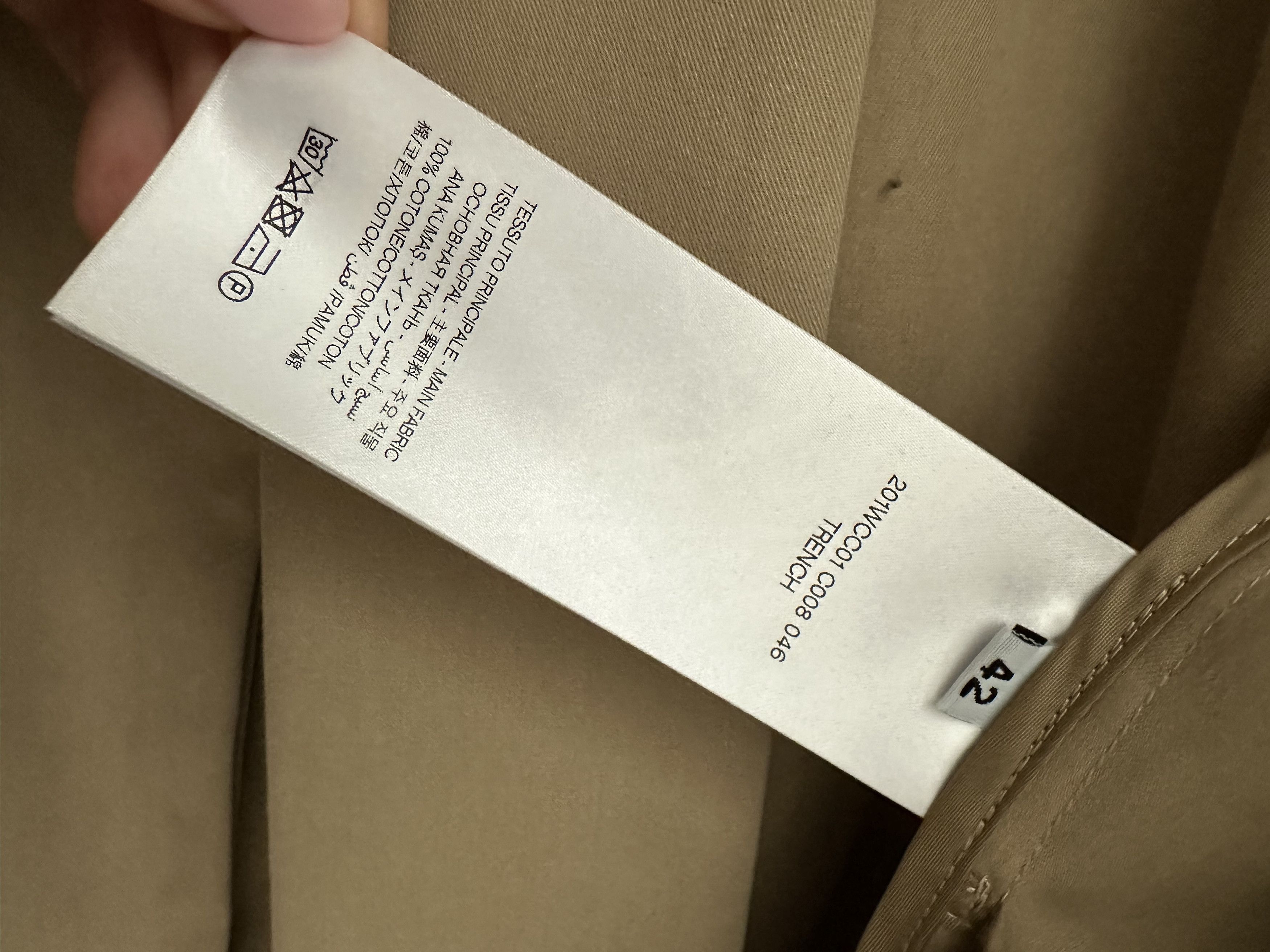 The Attico The Attico Trench Size M / US 6-8 / IT 42-44 - 9 Thumbnail