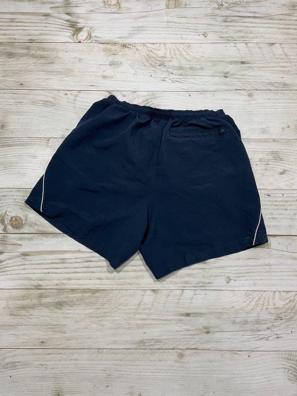 Nike Vintage Nike Shorts 00s Swoosh Logo Striped Running Size US 34 / EU 50 - 5 Thumbnail