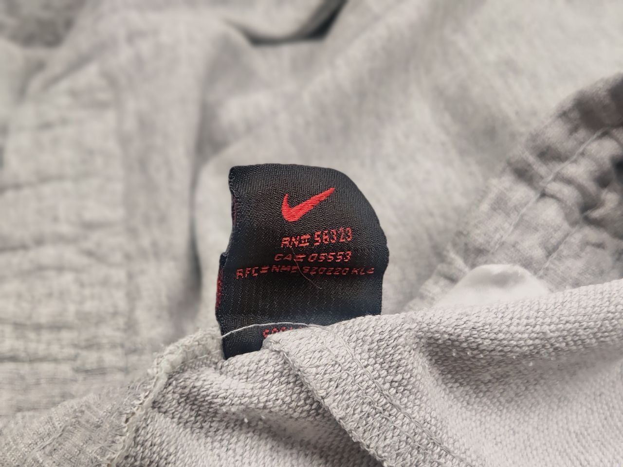 Nike Vintage Nike Swoosh Gray Cotton Baggy Track Pants Y2K Style Size US 34 / EU 50 - 14 Thumbnail
