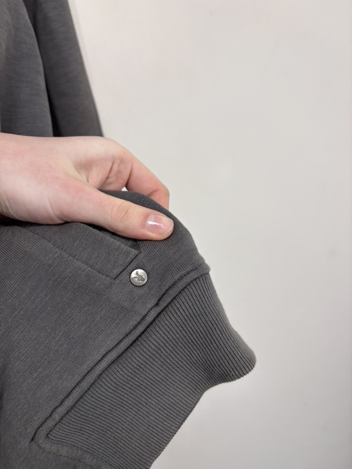 Allsaints AllSaints Men’s Grey Full Zip Cotton Newton Bomber Jacket Size US S / EU 44-46 / 1 - 8 Thumbnail