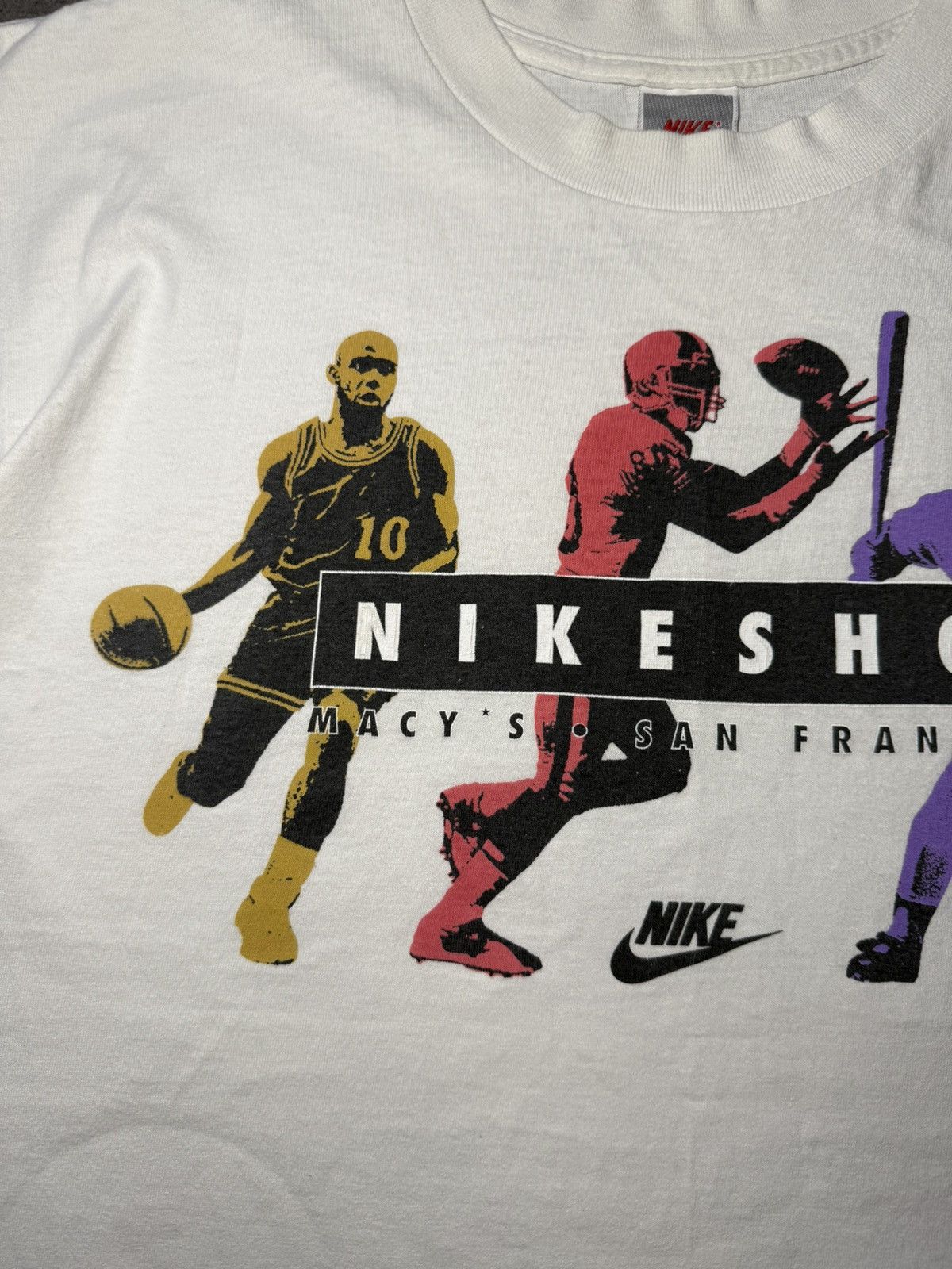 Nike Vintage 80’s Nike Made in USA Single Stitch Graphic T-shirt Size US XL / EU 56 / 4 - 6 Thumbnail