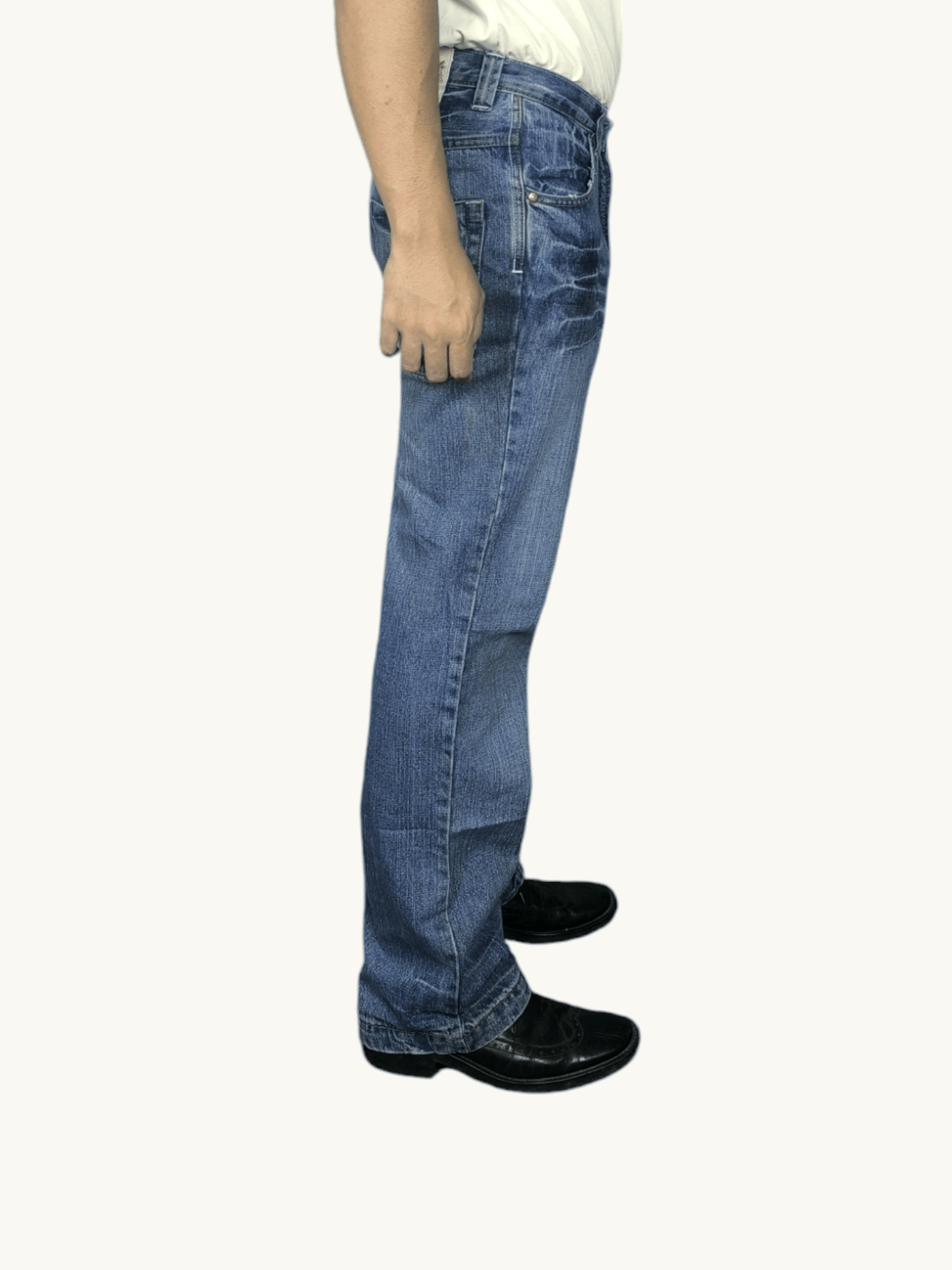 Le Grande Bleu (L.G.B.) × Southpole × Vintage SOUTHPOLE RELAXED BOOTCUT VTG LIKE IF SIX WAS NINE JEANS Size US 30 / EU 46 - 9 Thumbnail