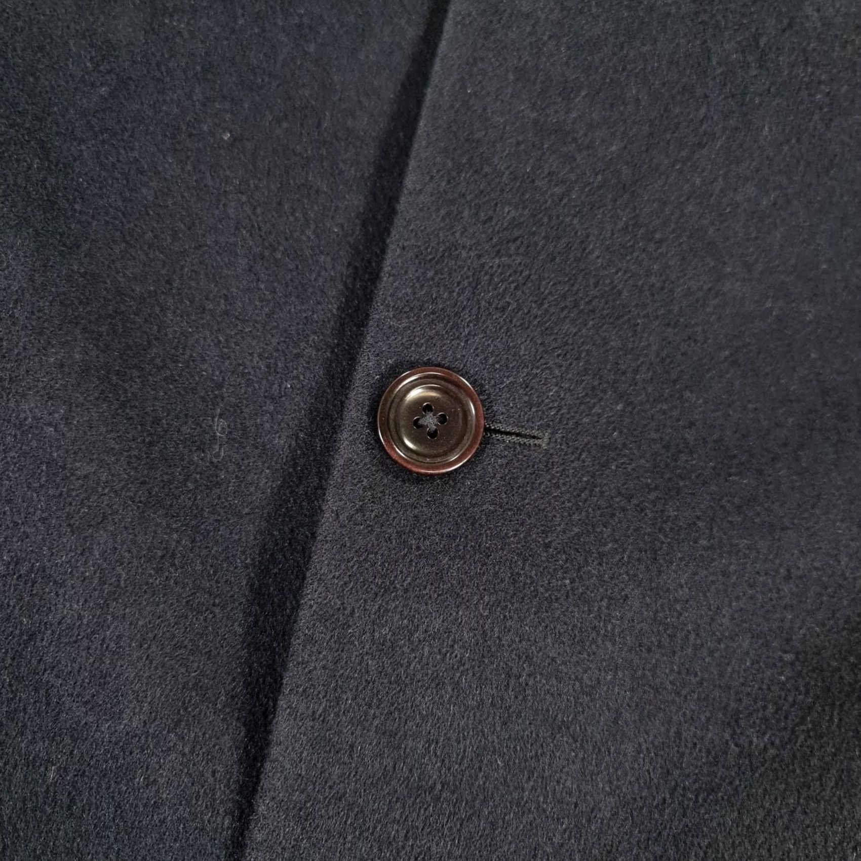 Charles Tyrwhitt Charles Tyrwhitt Mens Coat Navy Blue 46 S Overcoat Merino Wool Single Breasted Size US S / EU 44-46 / 1 - 3 Thumbnail