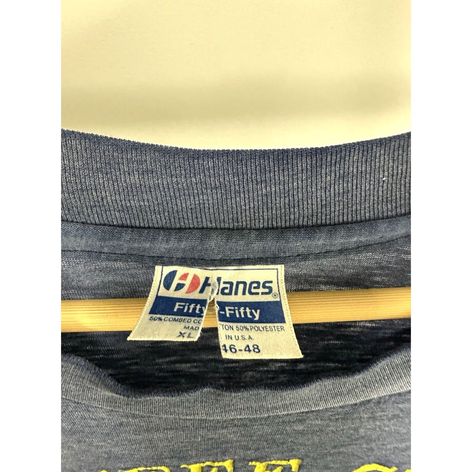 Hanes VTG 80s Coffee Cup Campers Hike Caffeine Paper Thin Burnout Worn T-Shirt XL Hanes Brown Mens T-Shirt Burnout 80s Camping Hiking Size US XL / EU 56 / 4 - 4 Thumbnail