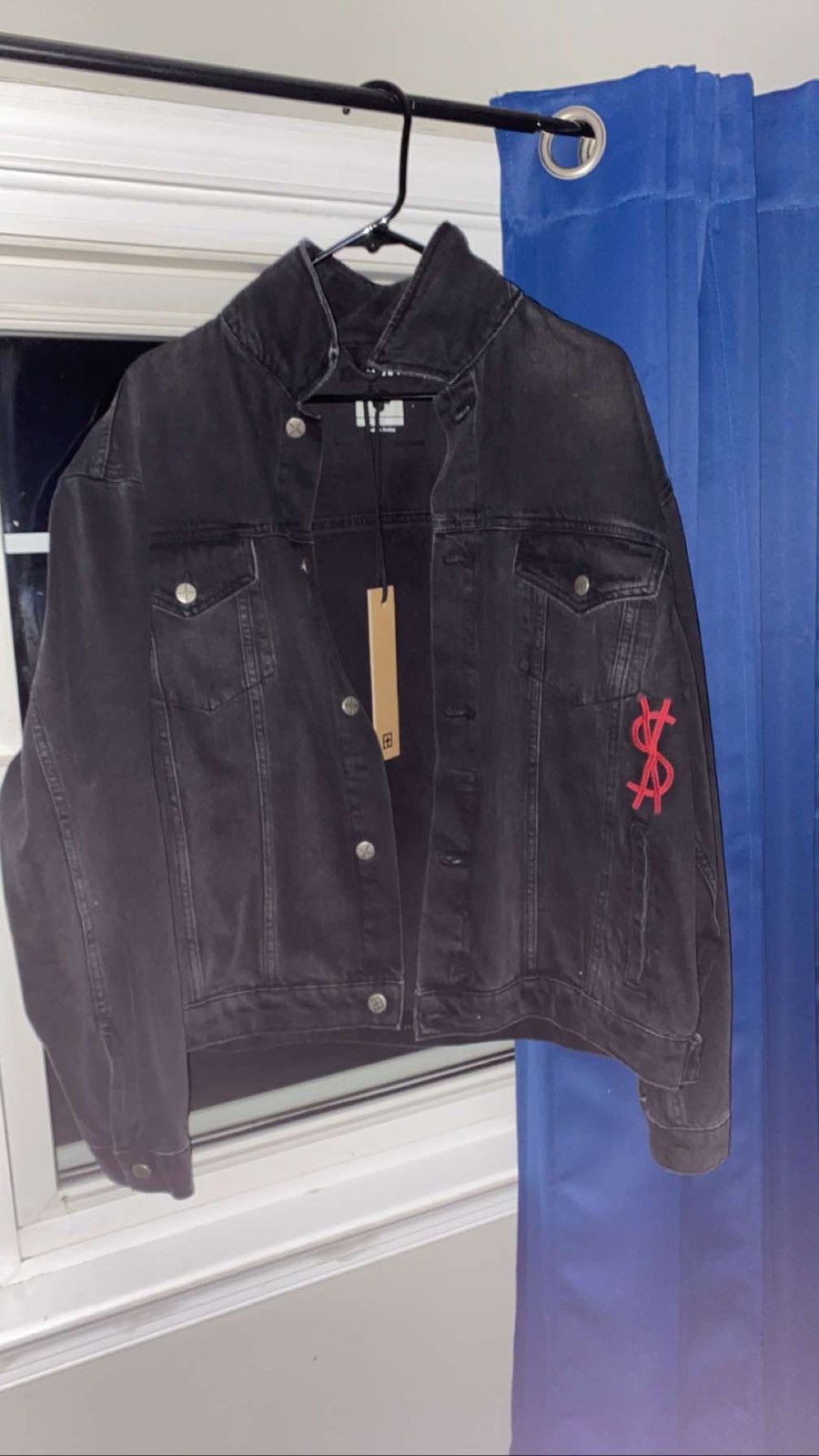 Ksubi Ksubi Black Oh G Rose Royalty Ether Denim Jacket Size US L / EU 52-54 / 3 - 5 Thumbnail