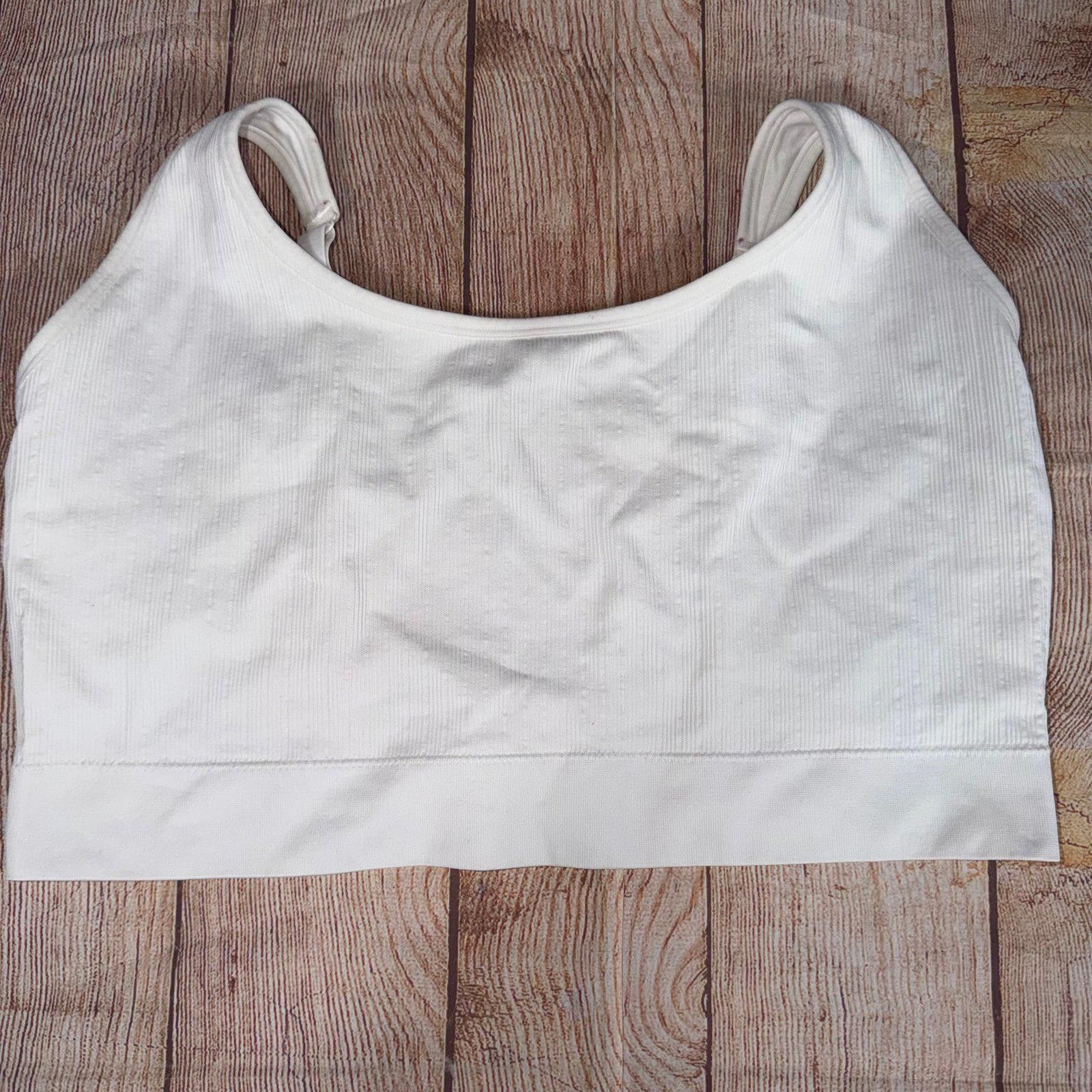 Alden Auden Women's Ribbed Bralette - Size 3X Size ONE SIZE - 1 Thumbnail