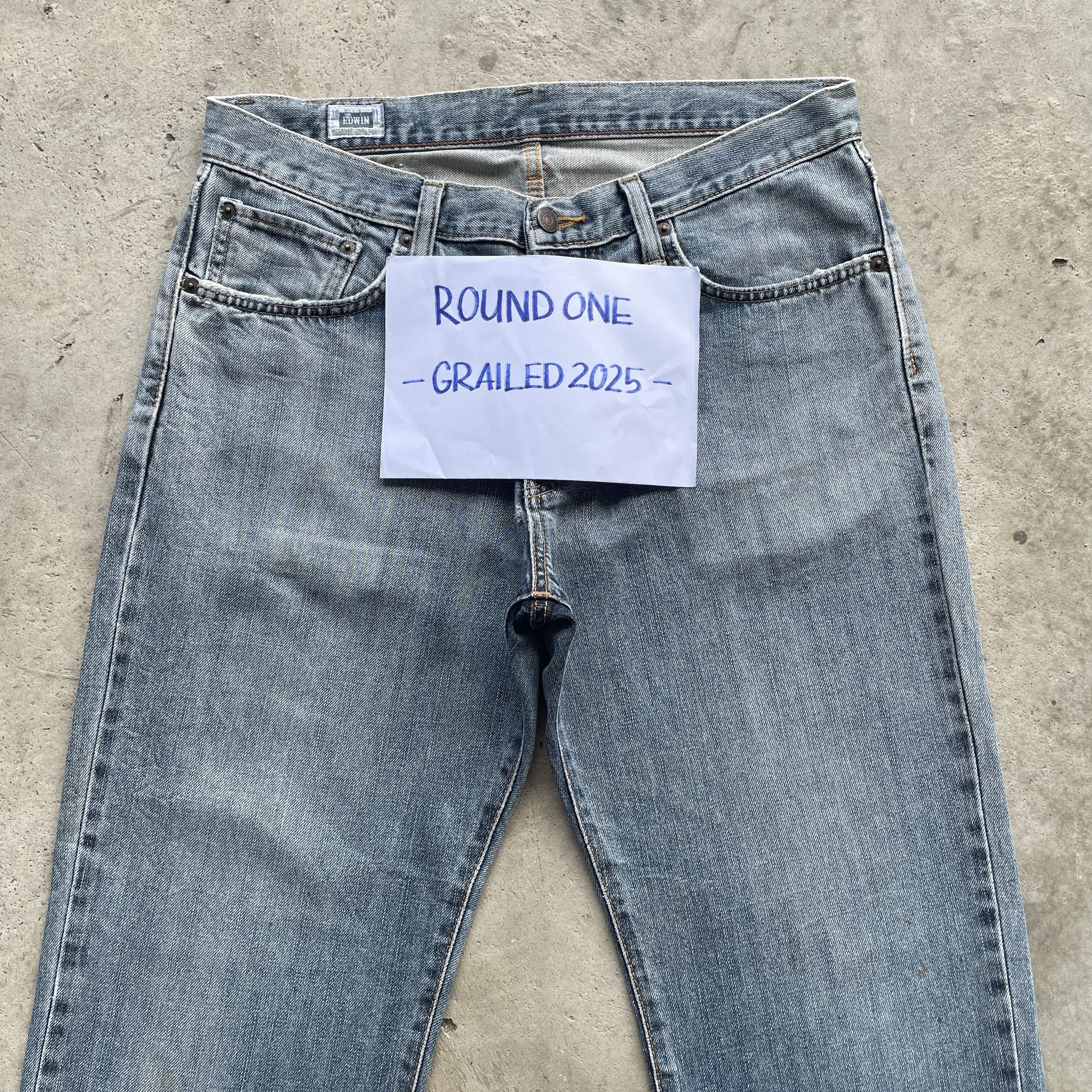 Edwin W34x31 VINTAGE EDWIN JEANS FADED JAPAN DENIM PANTS Size US 34 / EU 50 - 4 Thumbnail