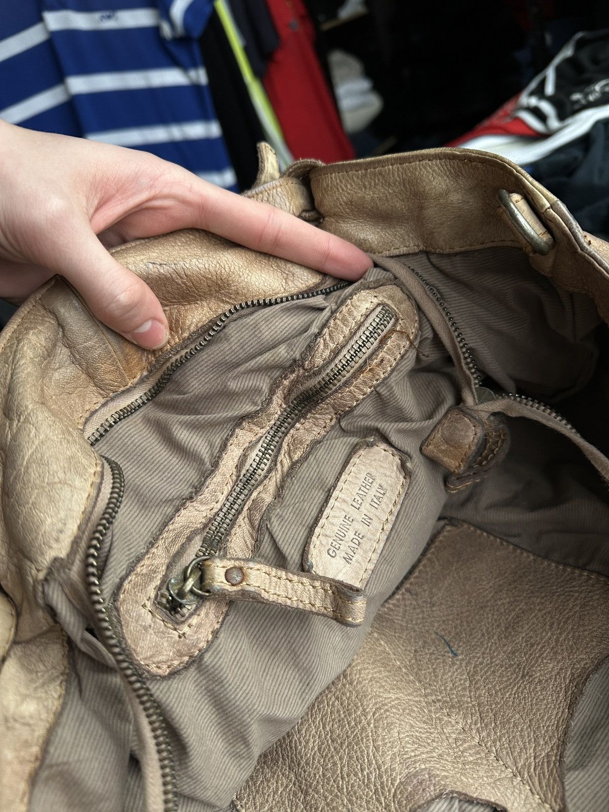 Other 🚨Y2K AVANT-GARDE 🚨mesh brown Japan style hand bag Y2K 90s Size ONE SIZE - 10 Thumbnail