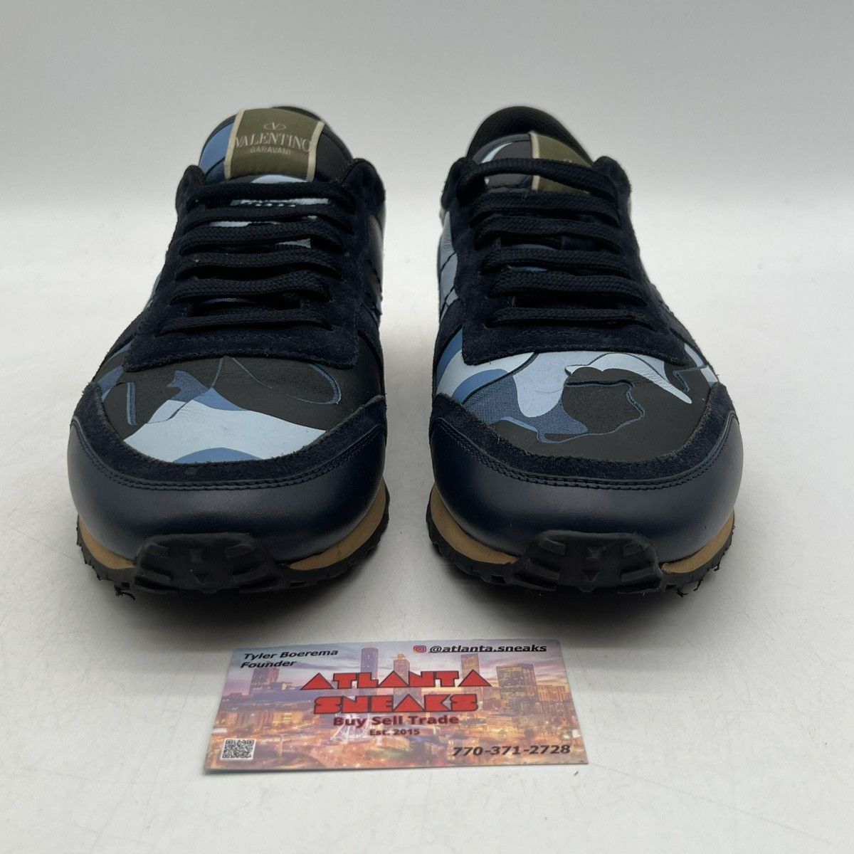 Valentino VALENTINO GARAVANI TRAINER CAMOUFLAGE ROCKRUNNER Size US 9.5 / EU 42-43 - 2 Thumbnail