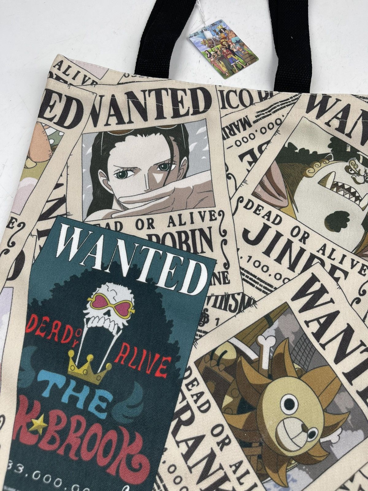 Japanese Brand × One Piece one piece wanted poster tote bag tc39 Size ONE SIZE - 4 Thumbnail