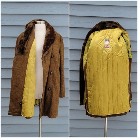 Vintage Vintage 50s Mighty-Mac Brown All Weather Stadium Over Coat S Size US L / EU 52-54 / 3 - 4 Thumbnail